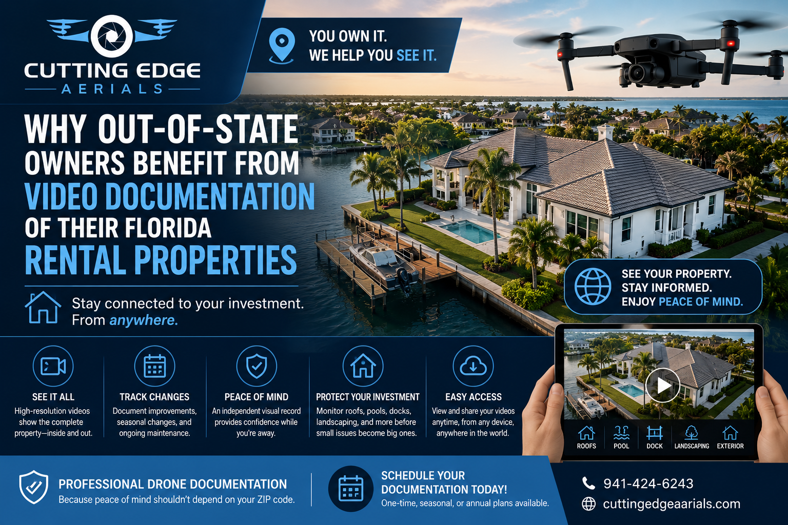 Why Out-of-State Owners Benefit from Video Documentation of Their Florida Rental Properties